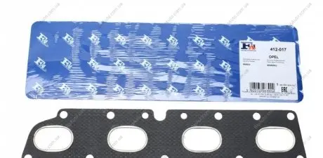 Прокладка колектора випускного FA1 412-017 Fischer Automotive One (FA1) 412017