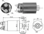Тяговое реле, стартер MAGNETI MARELLI 940113050404