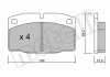 Комплект тормозных колодок, дисковый тормоз 22-0044-0 Metelli 2200440 (фото 2)