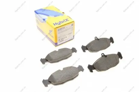 Комплект гальмівних колодок (дискових) 22-0077-0 Metelli 2200770