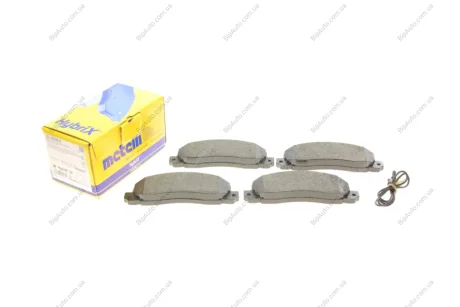 Комплект тормозных колодок, дисковый тормоз 22-0098-0 Metelli 2200980
