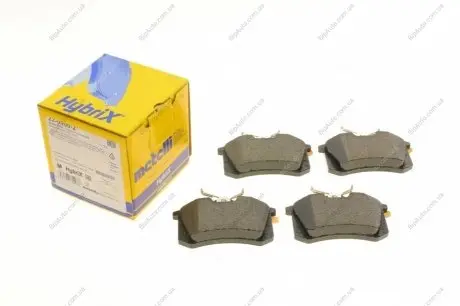 Комплект тормозных колодок, дисковый тормоз 22-0100-2 Metelli 2201002