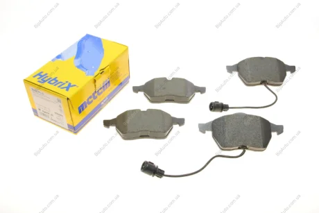 Комплект гальмівних колодок (дискових) 22-0181-0 Metelli 2201810 (фото 1)