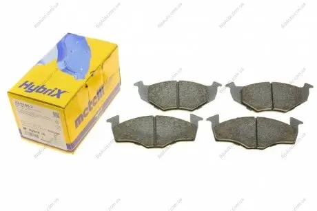 Комплект тормозных колодок, дисковый тормоз 22-0206-2 Metelli 2202062 (фото 1)