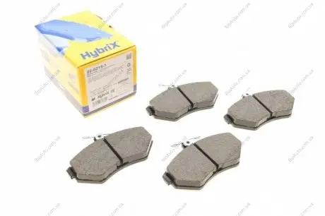 Комплект гальмівних колодок (дискових) 22-0215-1 Metelli 2202151 (фото 1)