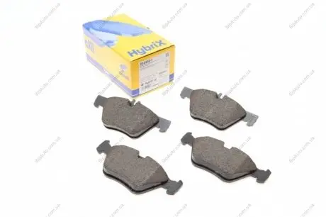 Комплект гальмівних колодок (дискових) 22-0252-1 Metelli 2202521 (фото 1)