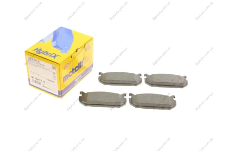 Комплект тормозных колодок, дисковый тормоз 22-0303-0 Metelli 2203030