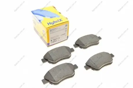 Комплект гальмівних колодок (дискових) 22-0321-1 Metelli 2203211 (фото 1)