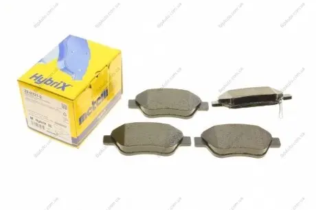 Комплект тормозных колодок, дисковый тормоз 22-0321-2 Metelli 2203212