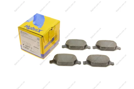 Комплект гальмівних колодок, дискове гальмо 22-0324-1 Metelli 2203241