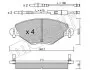 Комплект тормозных колодок, дисковый тормоз METELLI 22-0331-0 2203310