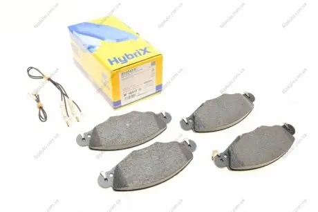 Комплект тормозных колодок, дисковый тормоз 22-0332-0 Metelli 2203320 (фото 1)