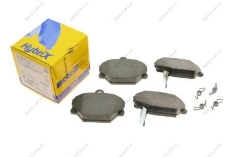 Комплект тормозных колодок, дисковый тормоз 22-0341-0 Metelli 2203410