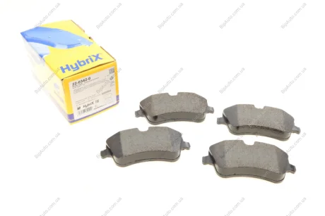 Комплект тормозных колодок, дисковый тормоз 22-0342-0 Metelli 2203420