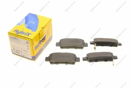 Комплект тормозных колодок, дисковый тормоз 22-0428-0 Metelli 2204280