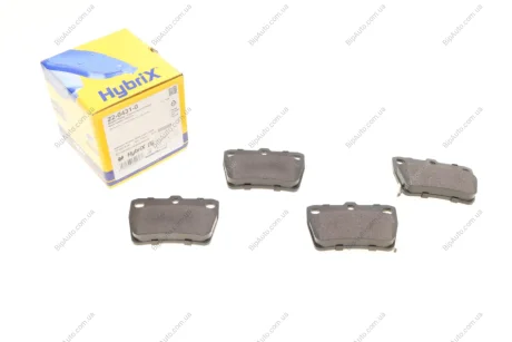 Комплект гальмівних колодок (дискових) 22-0431-0 Metelli 2204310