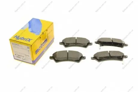 Комплект гальмівних колодок, дискове гальмо 22-0446-0 Metelli 2204460