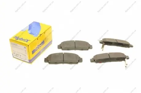 Комплект тормозных колодок, дисковый тормоз 22-0462-0 Metelli 2204620
