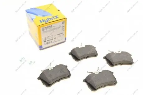 Комплект гальмівних колодок (дискових) 22-0465-0 Metelli 2204650 (фото 1)