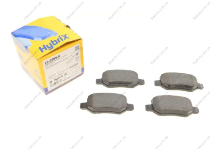 Комплект гальмівних колодок (дискових) 22-0565-0 Metelli 2205650