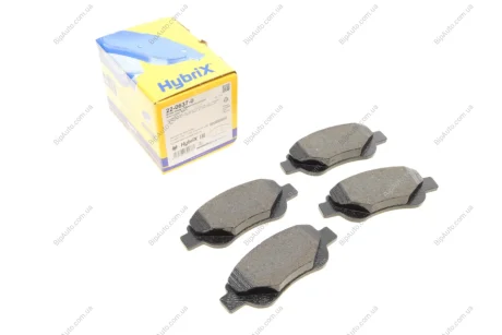 Комплект гальмівних колодок (дискових) 22-0637-0 Metelli 2206370