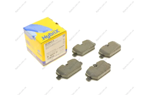 Комплект тормозных колодок, дисковый тормоз 22-0641-0 Metelli 2206410