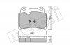 Комплект тормозных колодок, дисковый тормоз 22-0660-0 Metelli 2206600 (фото 2)