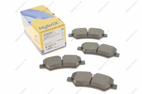 Комплект гальмівних колодок (дискових) 22-0672-0 Metelli 2206720