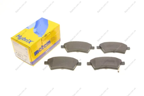 Комплект гальмівних колодок (дискових) 22-0702-0 Metelli 2207020 (фото 1)