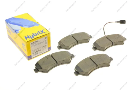 Комплект гальмівних колодок (дискових) 22-0709-0 Metelli 2207090