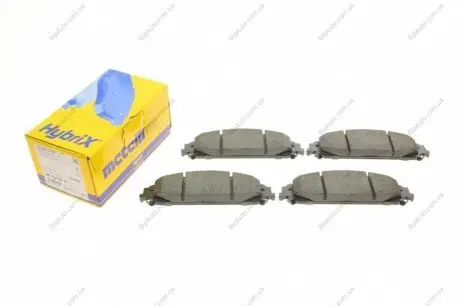 Комплект тормозных колодок, дисковый тормоз 22-0717-0 Metelli 2207170
