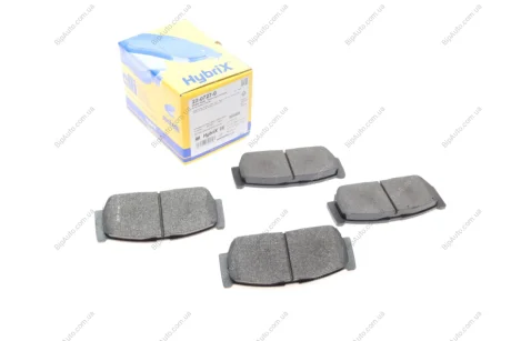 Комплект гальмівних колодок (дискових) 22-0727-0 Metelli 2207270