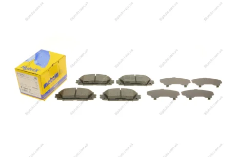 Комплект гальмівних колодок (дискових) 22-0745-1 Metelli 2207451