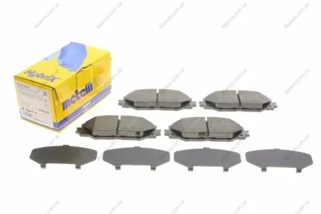 Комплект гальмівних колодок (дискових) 22-0748-0 Metelli 2207480