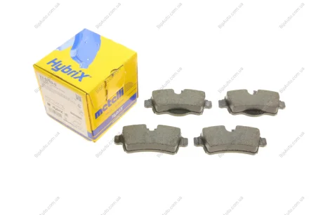 Комплект гальмівних колодок (дискових) 22-0769-0 Metelli 2207690 (фото 1)