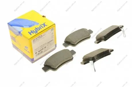 Комплект гальмівних колодок (дискових) 22-0790-0 Metelli 2207900