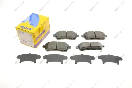 Комплект гальмівних колодок, дискове гальмо 22-0793-0 Metelli 2207930 (фото 1)