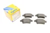 Комплект тормозных колодок, дисковый тормоз METELLI 22-0801-0 2208010