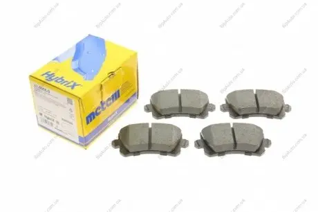 Комплект гальмівних колодок (дискових) 22-0806-0 Metelli 2208060