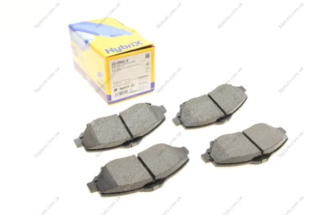 Колодки гальмівні (передні) Chrysler Grand Voyager/Dodge Caravan/Journey/Jeep Cherokee/Compass 07- 22-0862-0 Metelli 2208620