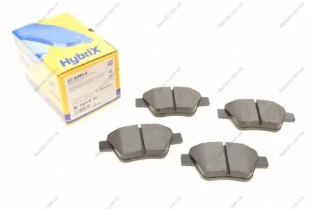 Комплект гальмівних колодок (дискових) 22-0889-0 Metelli 2208890