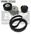 Поликлиновой ременный комплект SKF VKMA33161 (фото 1)