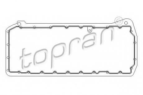 Прокладка, маслянный поддон TOPRAN TOPRAN / HANS PRIES 500906