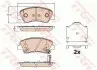 Гальмівні колодки перед. Hyundai Accent IV/Kia Rio 10- TRW GDB3630