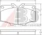 Тормозные колодки дисковые ABS 36462