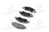 Колодки гальмівні передні дискові NISSAN MICRA III, NOTE, TIIDA 50-01-127 ASHIKA 5001127 (фото 4)