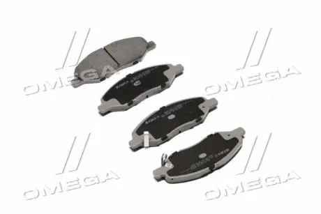 Колодки гальмівні передні дискові NISSAN MICRA III, NOTE, TIIDA 50-01-127 ASHIKA 5001127