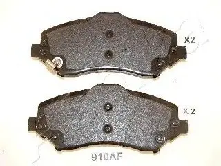 Комплект тормозных колодок, дисковый тормоз ASHIKA 5009910