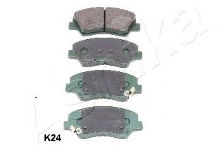 Комплект гальмівних колодок, дискове гальмо ASHIKA 500KK24 (фото 1)