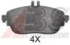 Тормозные колодки дисковые ABS A.B.S. 37911 (фото 1)